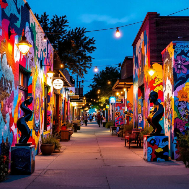 Crossroads Art District Art gallery