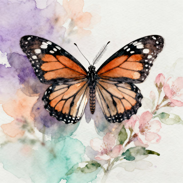 Butterfly Drawings - Made With AI gallery