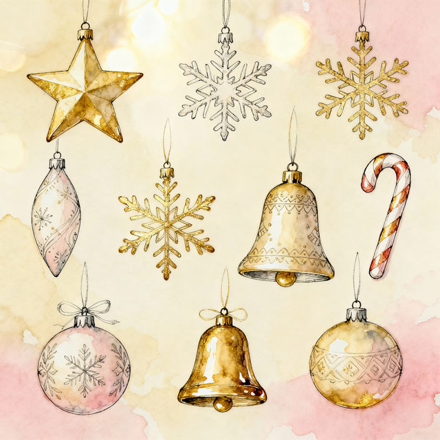 Ornaments Drawing gallery