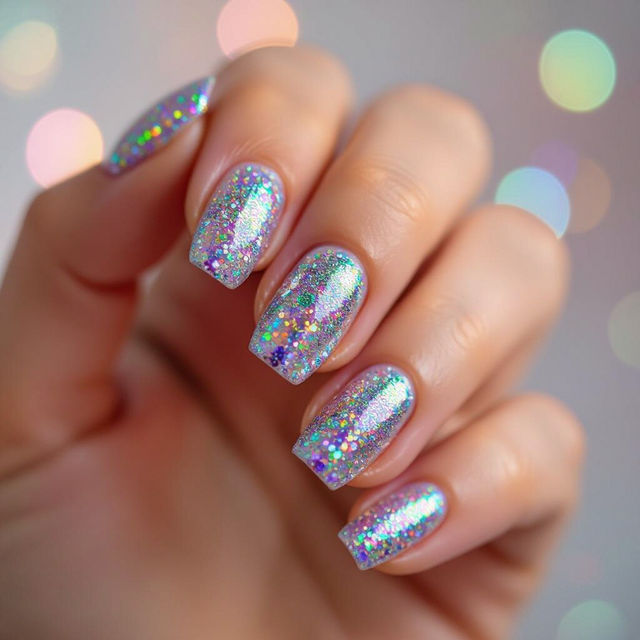 Glitter Nail Art Designs gallery
