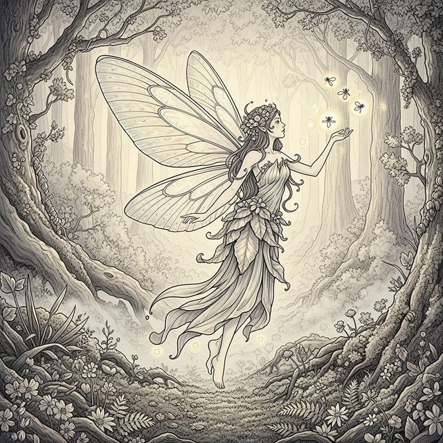 Create a Fairy Drawing With AI gallery