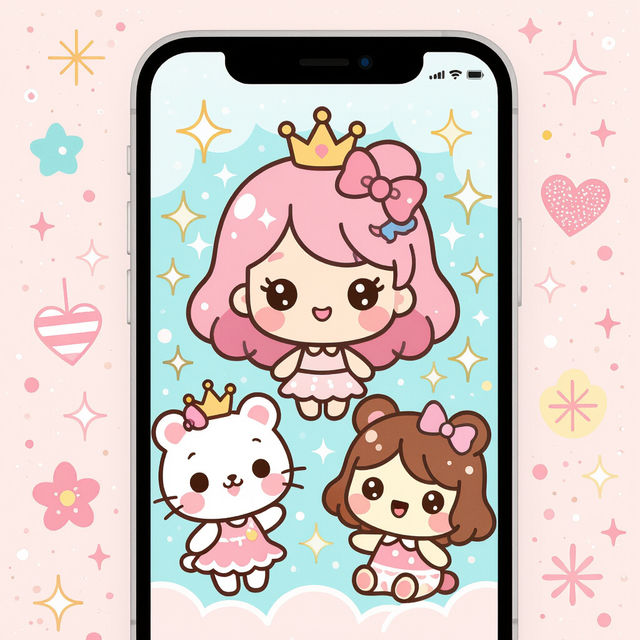 Cute Girly Wallpapers for iPhone gallery