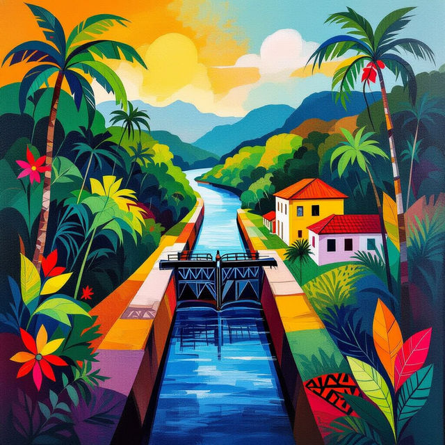 Panama Art - Made With AI gallery