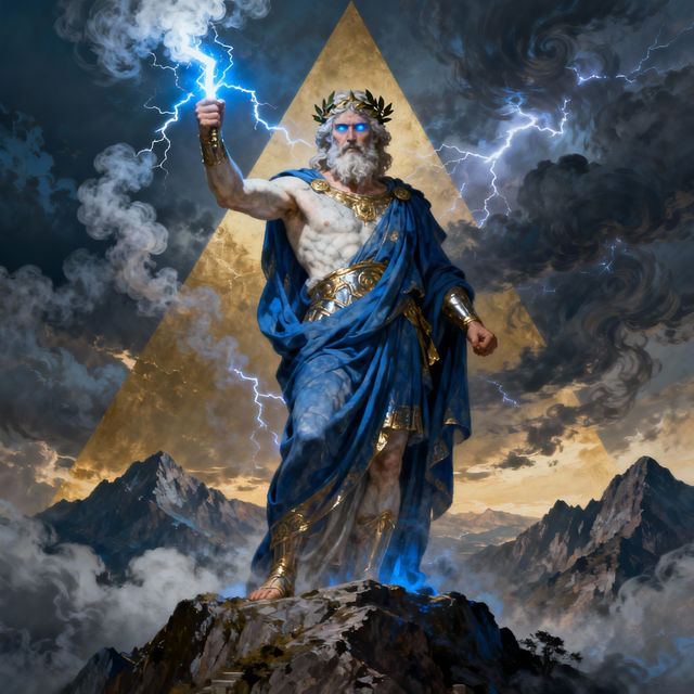 Zeus Drawings - AI Generated gallery