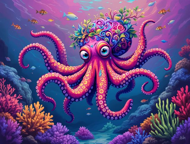 Octopus Drawing & Tutorials gallery