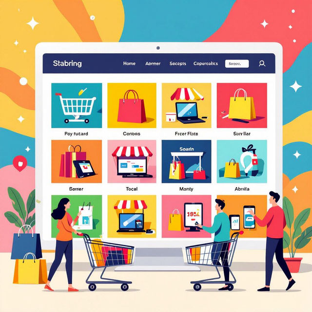 Shopping Images - Made With AI gallery
