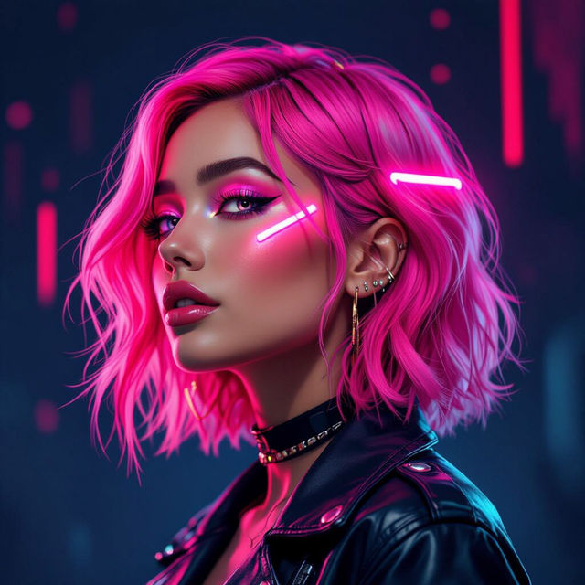 Pink Profile Pictures - Made With AI gallery