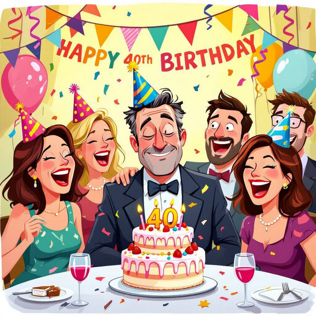 Happy 40th Birthday Images Funny - Made With AI gallery
