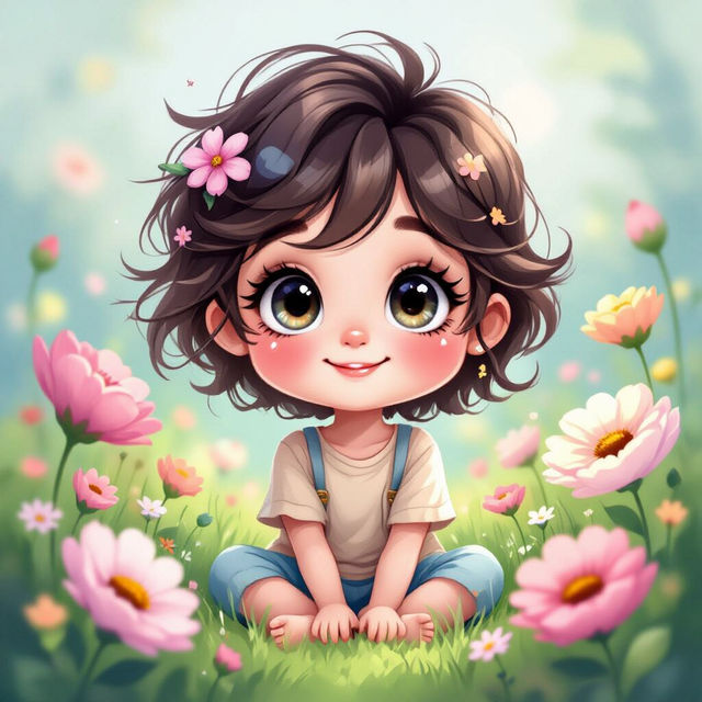 Cute Person Drawings - Made With AI gallery