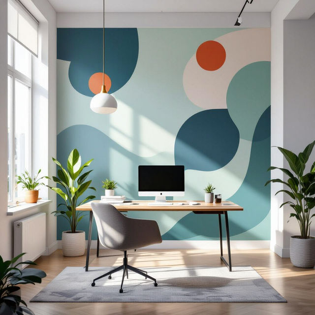 Office Wallpaper Ideas - AI Generated gallery