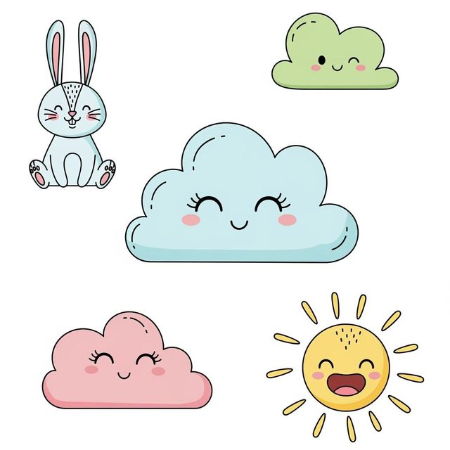 Explore Cute Little Drawings Created with AI gallery