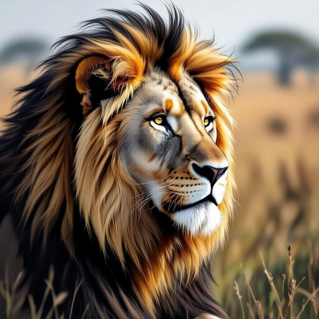 Drawing Of Lion gallery