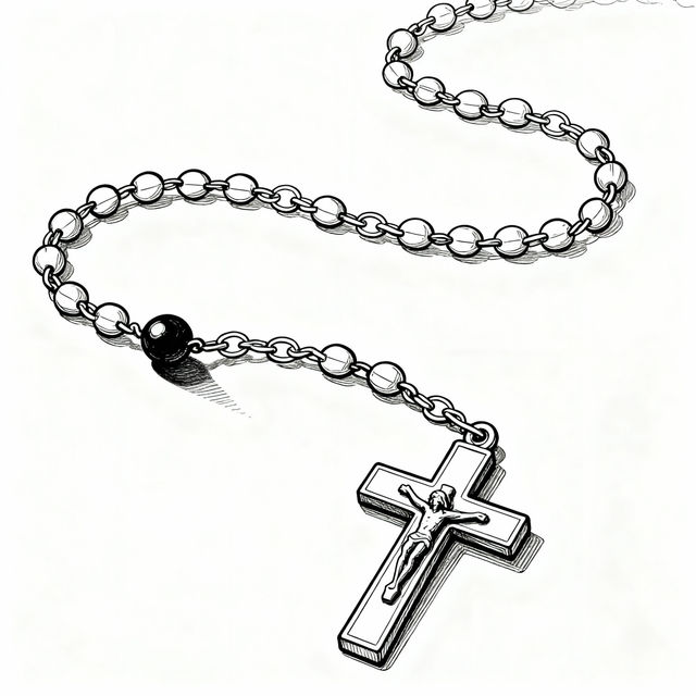 Rosary Drawings - AI Generated gallery
