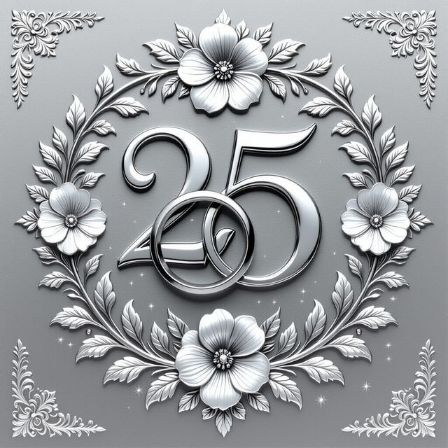 Silver Wedding Anniversary Wishes Images gallery