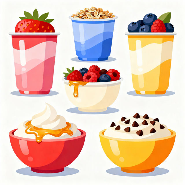 Yogurt Clip Art gallery