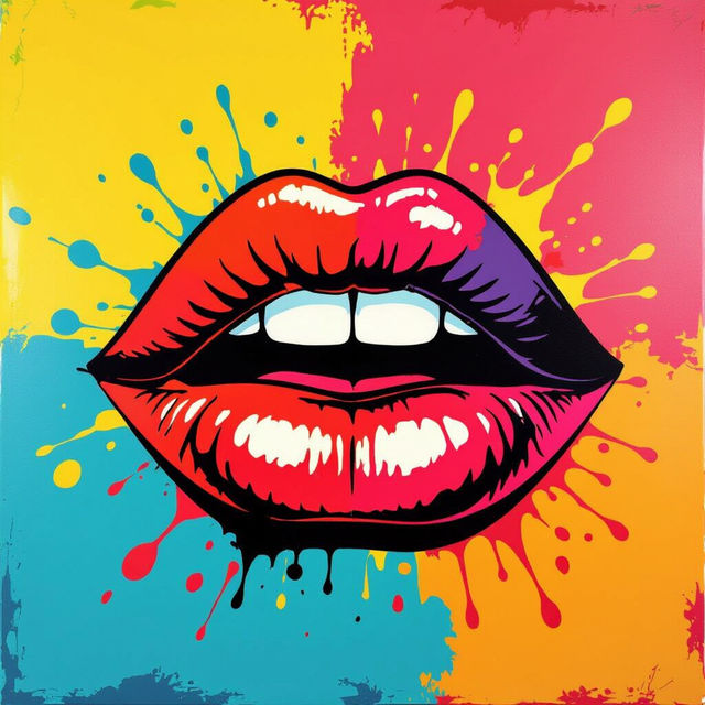Pop Art Lips gallery