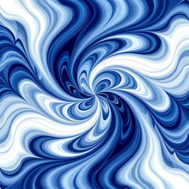 Blue and White Wallpapers - AI Generated gallery