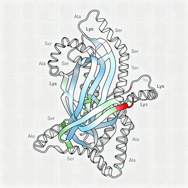 Proteins Drawing gallery