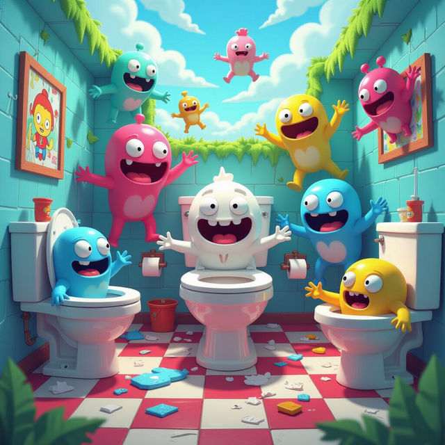 Skibidi Toilet Fan Art gallery