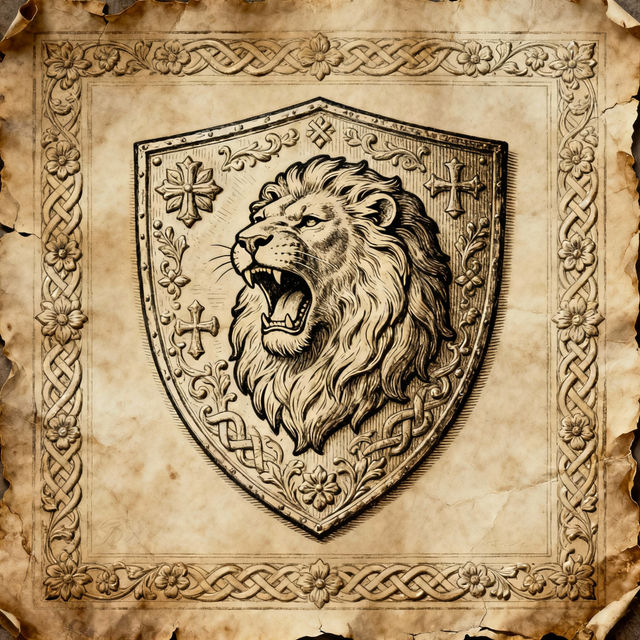 Shield Drawings - AI Generated gallery