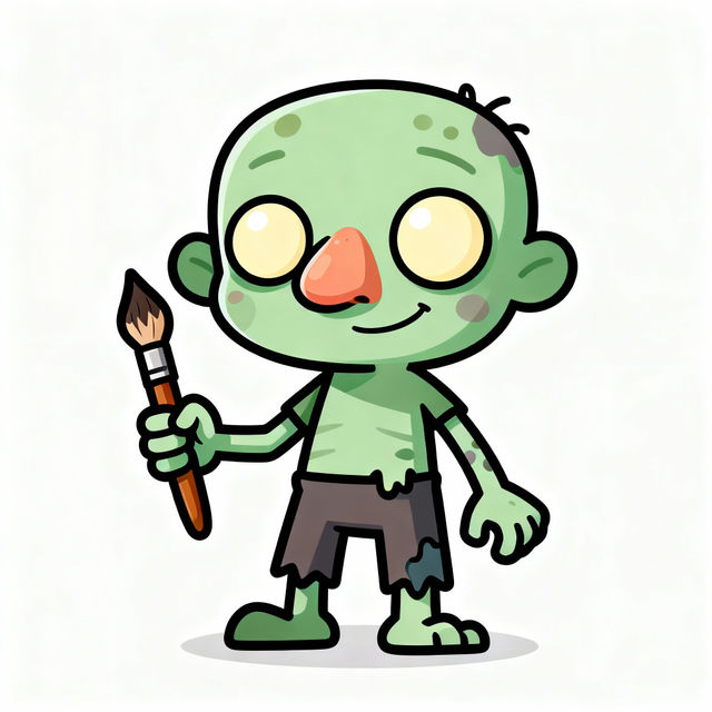 Easy Zombie Drawing - Made With AI gallery