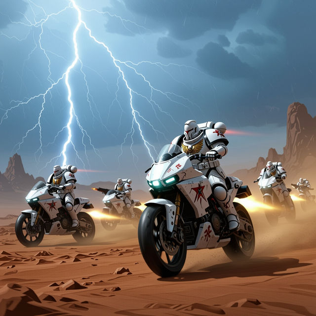 White Scars Art - Made With AI gallery