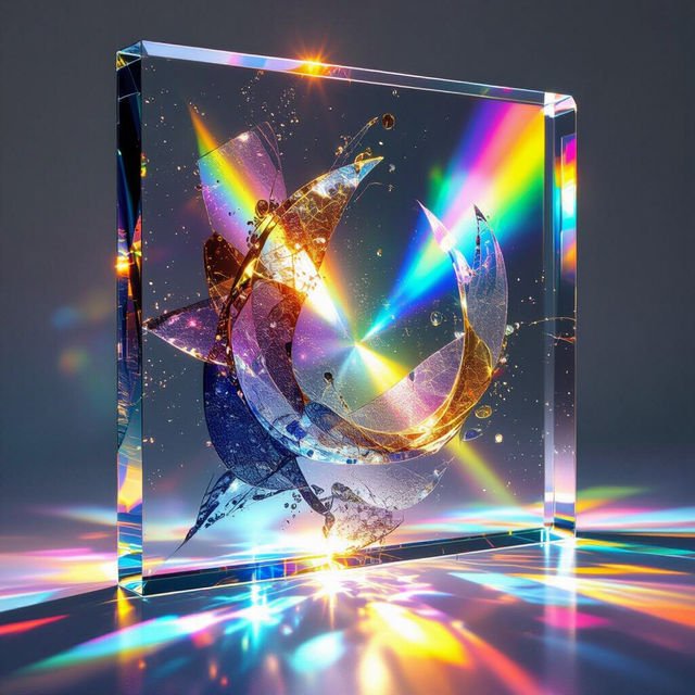 Picture On Glass Art - AI Generated gallery