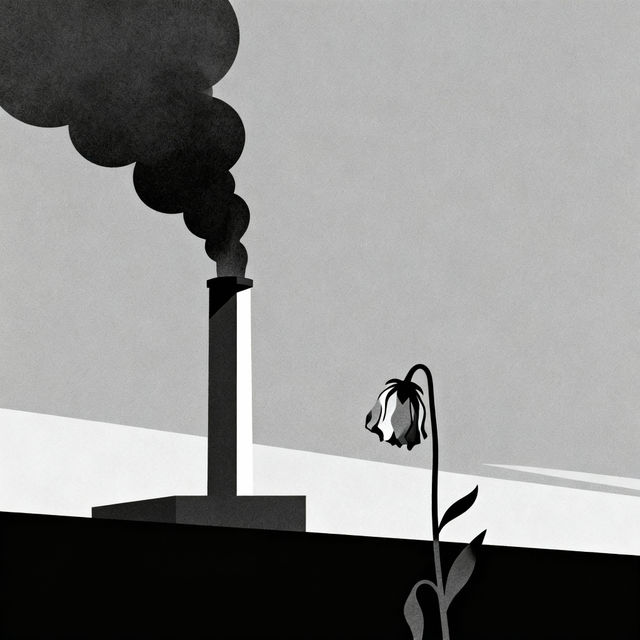 Easy Pollution Drawings gallery