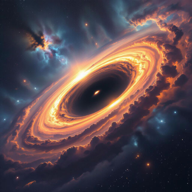 Black Hole Pictures - Generated by AI gallery