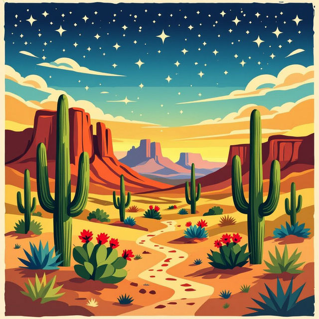 Southwestern Wall Art - AI Generated gallery