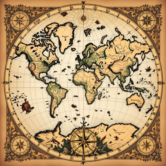 Picture Of Map - AI Generated gallery