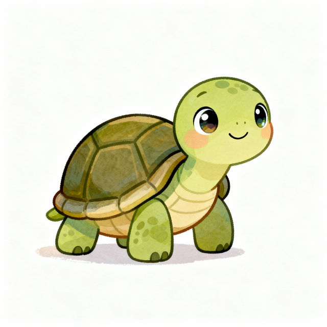 Easy Turtle Drawing gallery