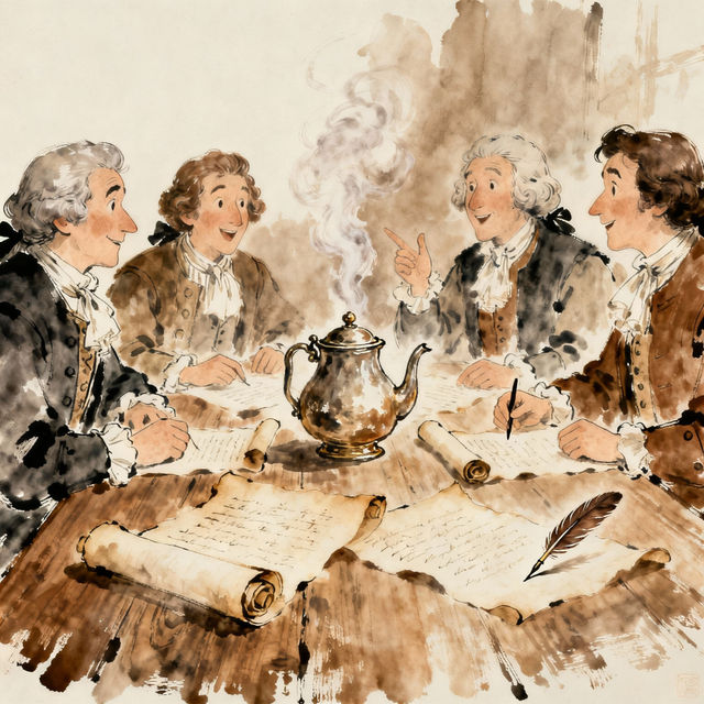 Drawing Tea Act Drawings gallery