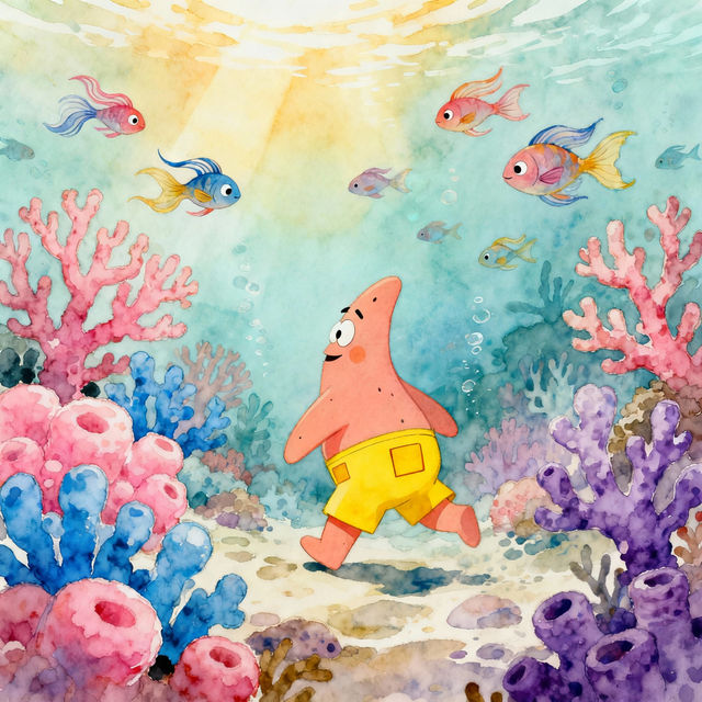 Patrick Drawings - AI Generated Art gallery