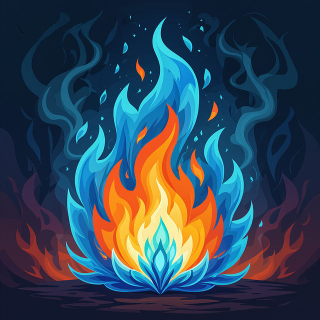 Drawing Flames - Made With AI gallery