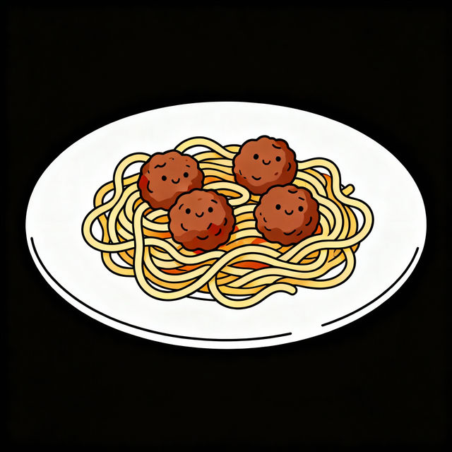 Spaghetti Drawing Easy - Made With AI gallery