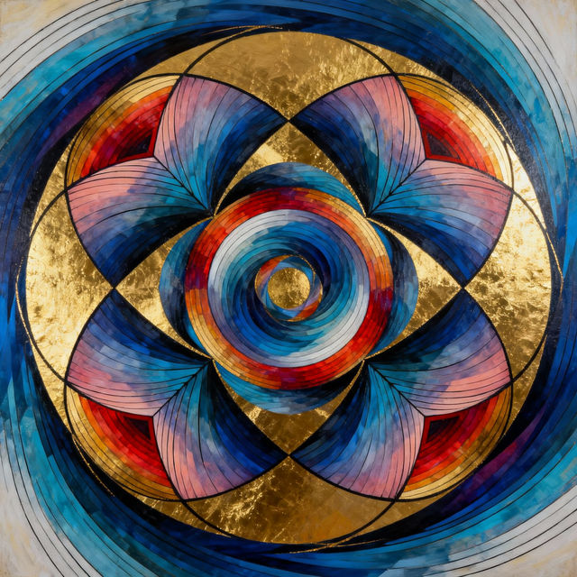 Rotation Drawing Art - Made With AI gallery