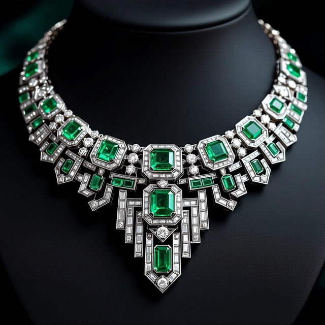 Art Deco Style Jewelry - AI Generated gallery
