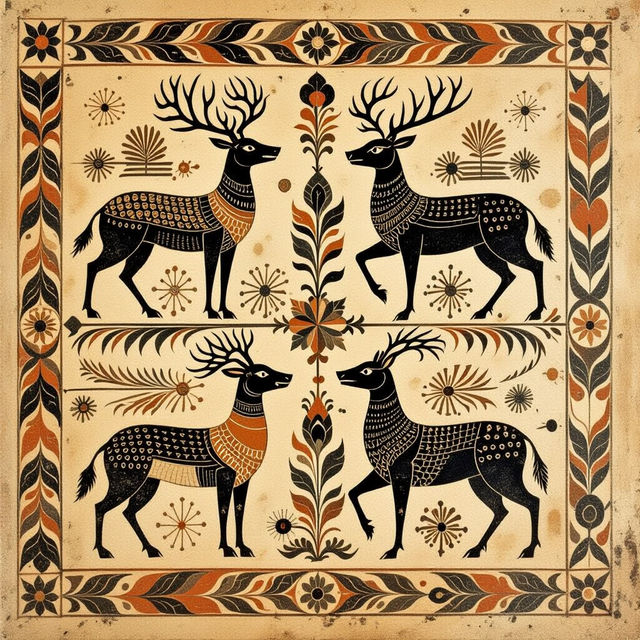 Migration Period Art - AI Generated gallery