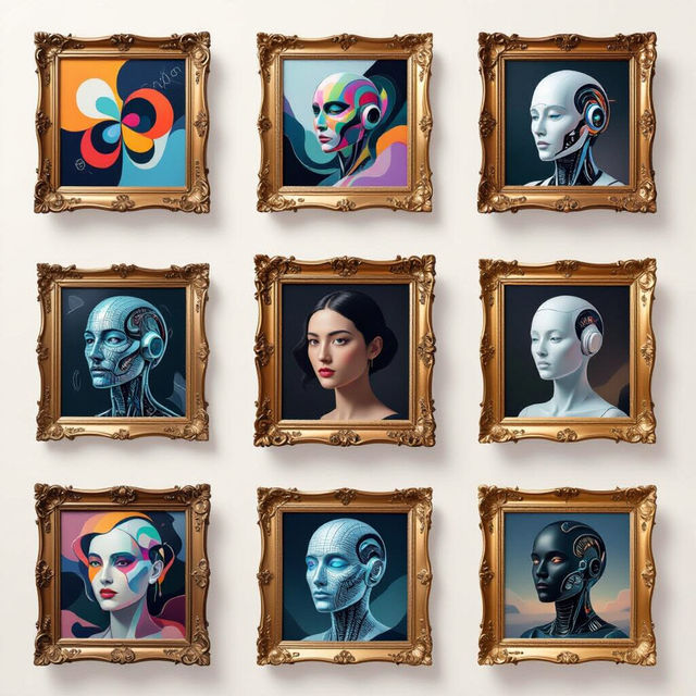Picture In A Frame - AI Generated Art gallery
