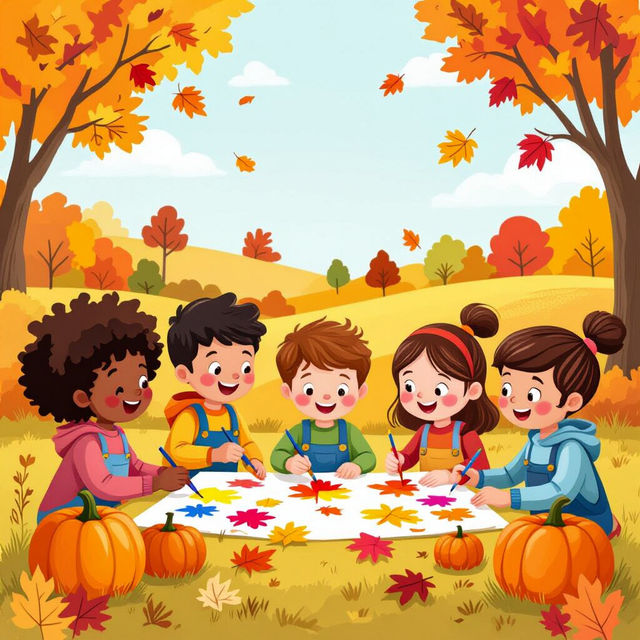 Fall Art For Kids gallery