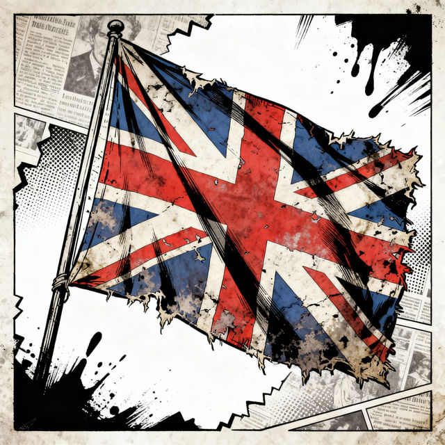 British Flag Drawing gallery