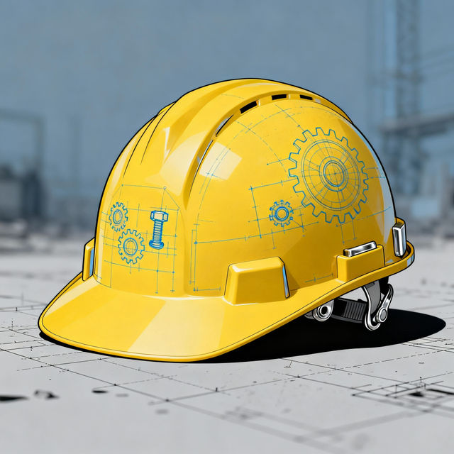 Hard Hat Drawings - AI Generated gallery