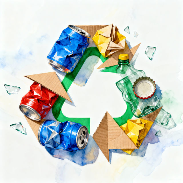 Recycle Drawings - Create Your Own gallery