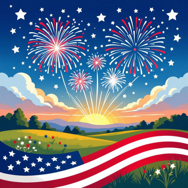 Aesthetic Fourth of July Wallpaper gallery