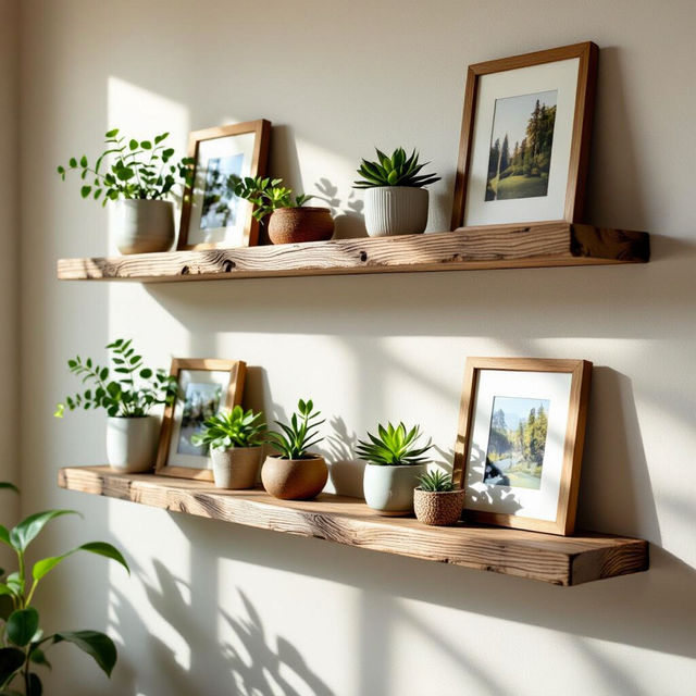 DIY Picture Ledges gallery