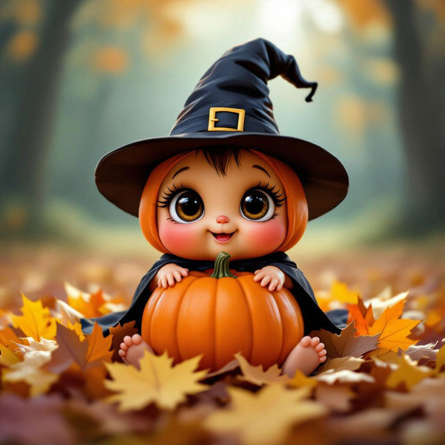 Baby Pumpkin Pictures - Adorable AI Creations gallery