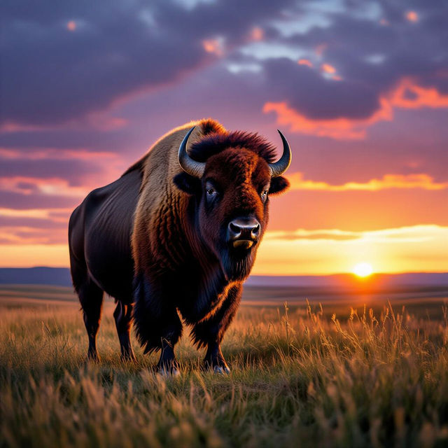 Bison Images - Generated With AI gallery