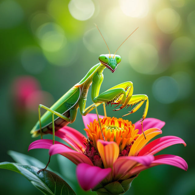 Praying Mantis Art - AI Generated gallery