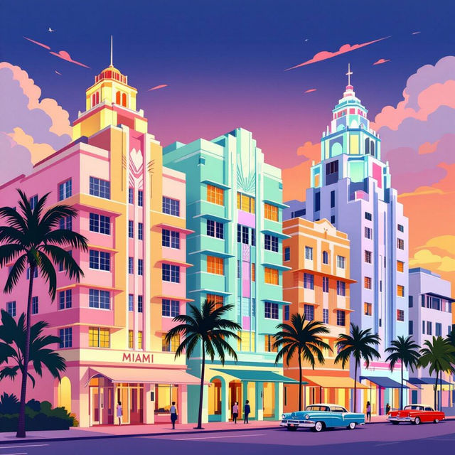Art Deco Historic District Miami gallery